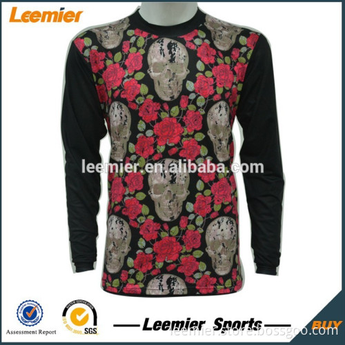 Men's fashion rose design low price rash guard